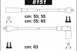 Przewody zapłonowe Citroen C15 E, Peugeot 205