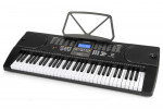 Keyboard 61-K. na prezent do nauki gry mikrofon