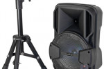 KOLUMNA GŁOŚNIK BLUETOOTH USB FM MIC TWS STATYW