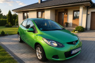 MAZDA 2,1.4,benzyna,klima,parkotronik,2009r