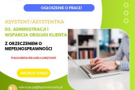 Asystent/ka wsparcia obsługi klienta zdalnie